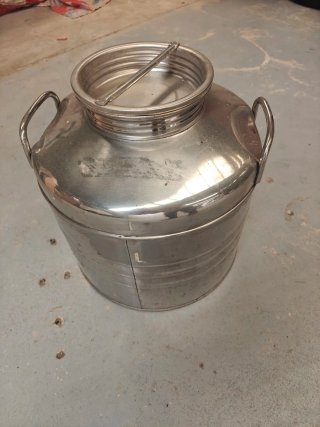 Bidón Acero Inoxidable 30L Sansone
