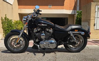 Harley Davidson Sportster 1200 Custom Negra