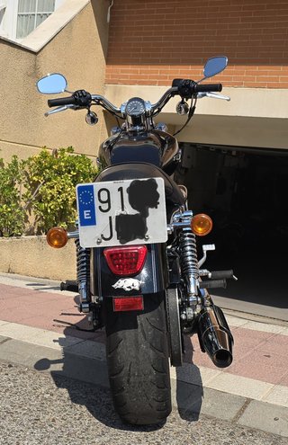 Harley Davidson Sportster 1200 Custom Negra