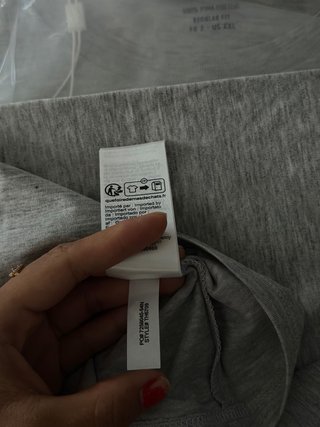Camiseta Lacoste Gris Talla XXXL