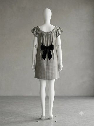 Abito a quadretti vichy FB Sister - Taglia S