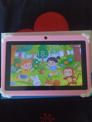 Tablet per Bambini Rosa con Design Divertente