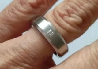 Anillos Aros Acero Dorado y Plateado