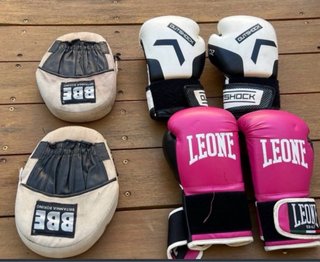 Guantes de Boxeo Leone y BBE