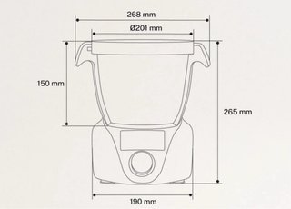 Robot Cocina Inteligente CREATE Cesta