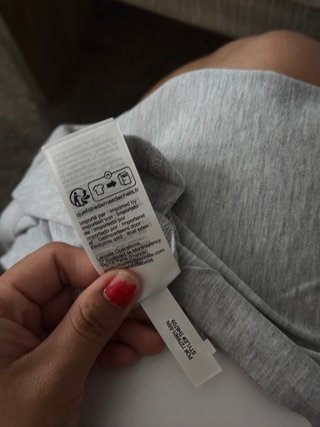 Camiseta Lacoste Gris Talla XXL