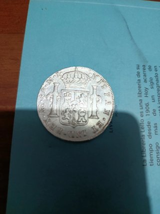 Ocho Reales Carlos III 1785 Lima