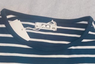 Camiseta sin mangas Milano rayas M