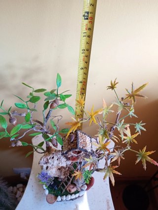 Centro de mesa hecho a mano