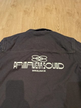 Chaqueta Levi's Primavera Sound 2026 Negra