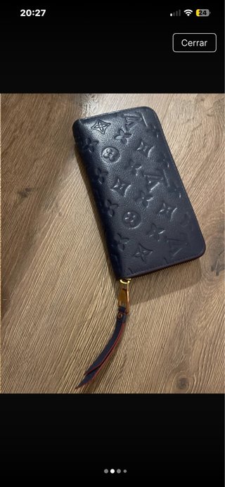 Cartera Louis Vuitton Azul Marino