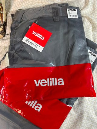 Pantalón de trabajo Velilla gris talla 46