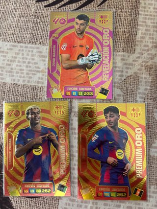 Adrenalyn XL 25-26 premium oro FC Barcelona