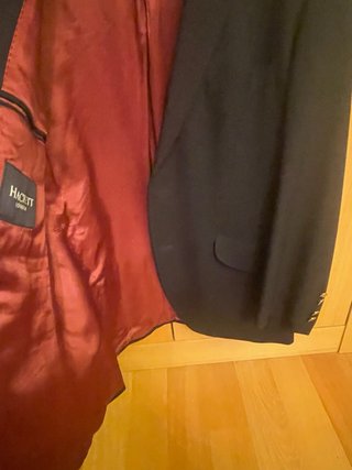 Chaqueta Hackett Negra Botones Dorados Talla L
