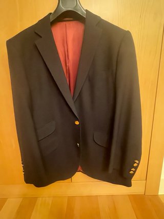 Chaqueta Hackett Negra Botones Dorados Talla L