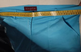 Pantalón de verano, Azul Turquesa