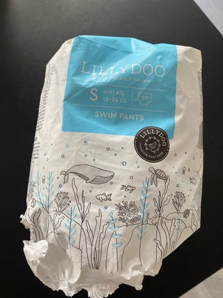 28 Pañales de agua Lillydoo Talla S (6-11 kg)