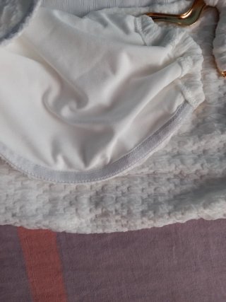 Top blanco Shein talla L