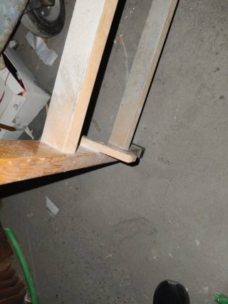 Escalera de madera 7 peldaños más de 220cm