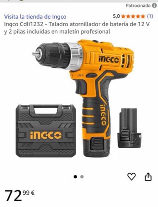 Trapano avvitatore Ingco