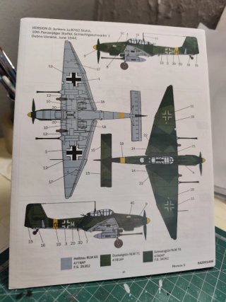 Maqueta Italeri Ju 87 G-2 1:72 Kanonenvogel
