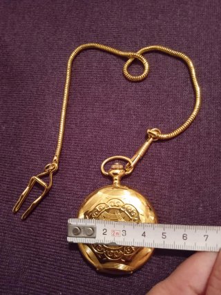 RELOJ CHAPADO EN ORO