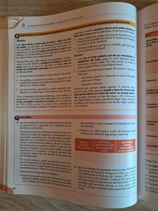 Características y necesidades de las personas en..