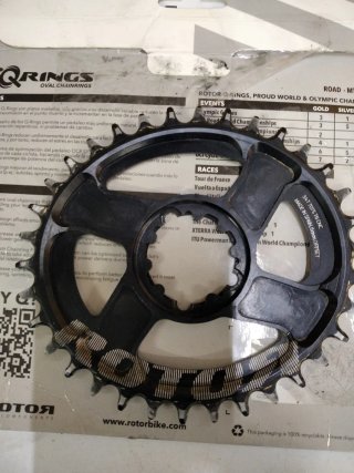 Plato Q-ring ovalado 34T