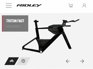 Cuadro Triatlón Ridley TRIRON FAST Talla M