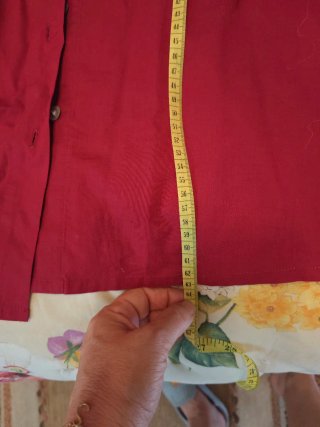 Camisa Vintage Cold Alaska Roja Mujer