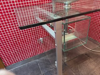 Mueble Lavabo Cristal Rominox