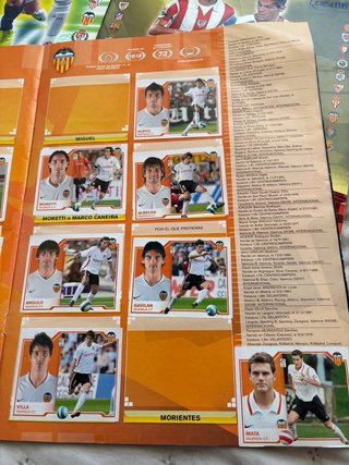 Panini liga BBVA lote albums