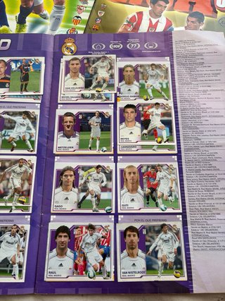 Panini liga BBVA lote albums