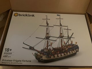 Lego Bricklink 910059 Privateer Frigate Fortuna