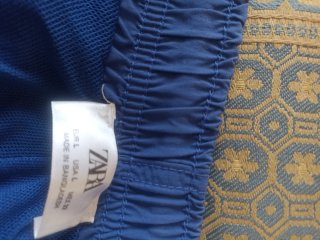 Bañador Zara Talla L azul
