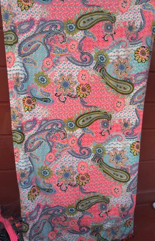 Pareo Toalla Verano Diseño Búho Azul