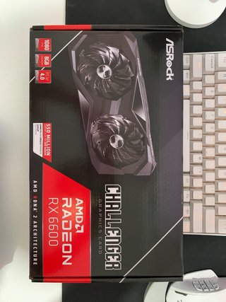 Tarjeta Gráfica AMD RX 6600 AsRock