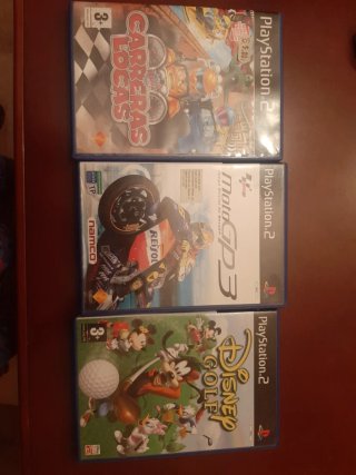 Consola PlayStation 2+2 mandos originales+juegos