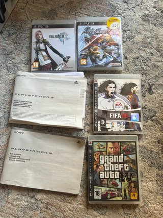 Consola PlayStation 1, 2 y 3
