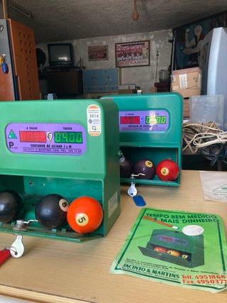 Contador Snooker Eletrónico Vintage "J&M"