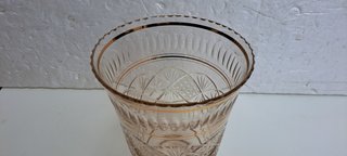 Splendido vaso in cristallo, caratterizzato
