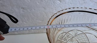 Splendido vaso in cristallo, caratterizzato