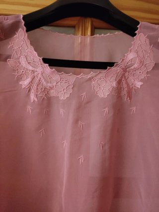 Blusón mujer rosa o naranja