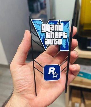 Embellecedor PS5 GTA V Rockstar