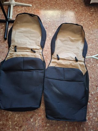Fundas Delanteras Universales con sus reposacabeza