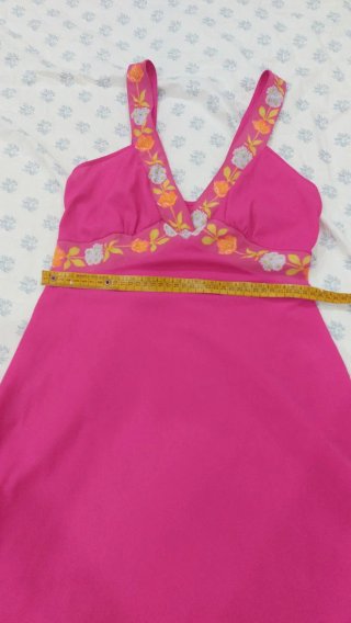 Vestito donna vintage fucsia tg.42
