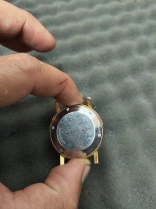 Caja de reloj Zenith chapada en oro 20