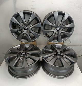 ✅Juego llanta para Hyundai 4 Tornillos 15 pulgadas