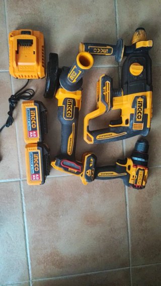Set Herramientas Eléctricas Ingo 3 Pzas
