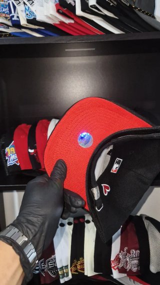 Gorra New Era Atlanta Braves MLB Negra Roja